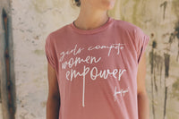 the girls compete WOMEN EMPOWER tee